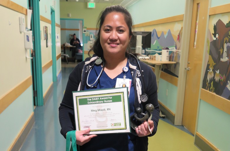 ANMC nurse Meg Mapili earns DAISY Award  Alaska Native Tribal Health  Consortium